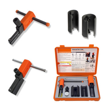 Alles in einem Koffer: Werkzeuge für die Reparatur von Außengewinden und Innengewinden Everything in one suitcase: tools for repairing external threads and internal threads Alles in één koffer: gereedschappen voor het repareren van buiten schroefdraad en interne schroefdraad